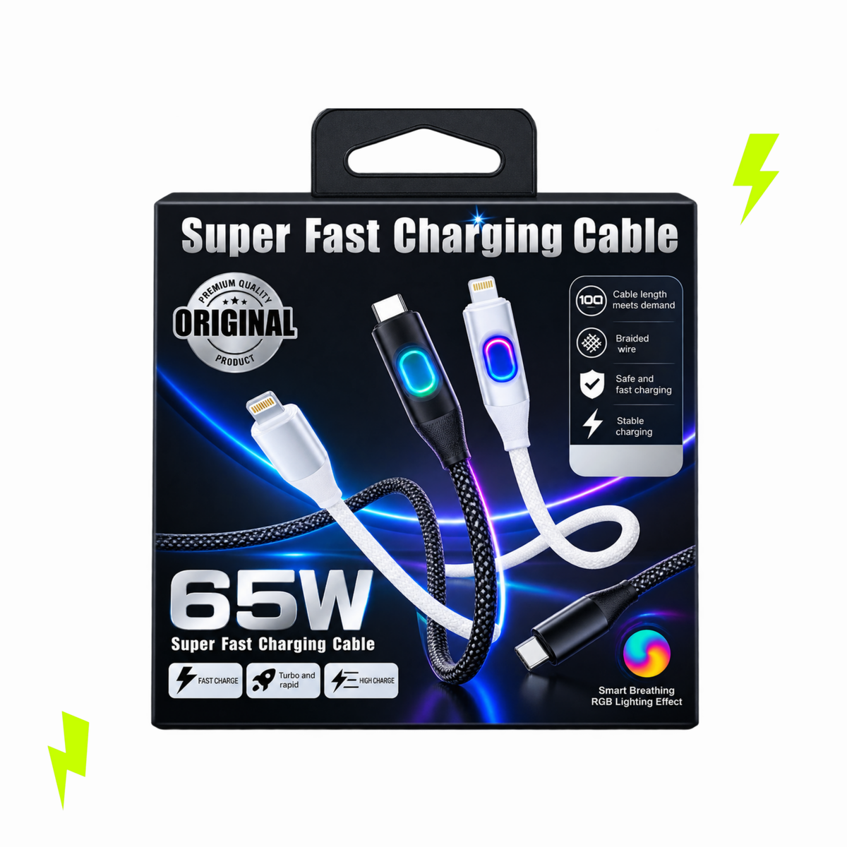 Premium RGB Charging Cable